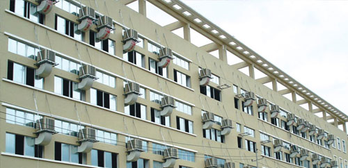 温州森马服饰通风降温案例