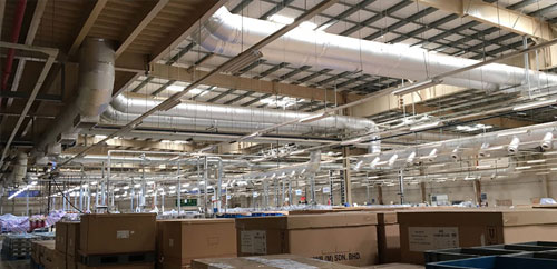 大江东阿莫斯通风降温案例