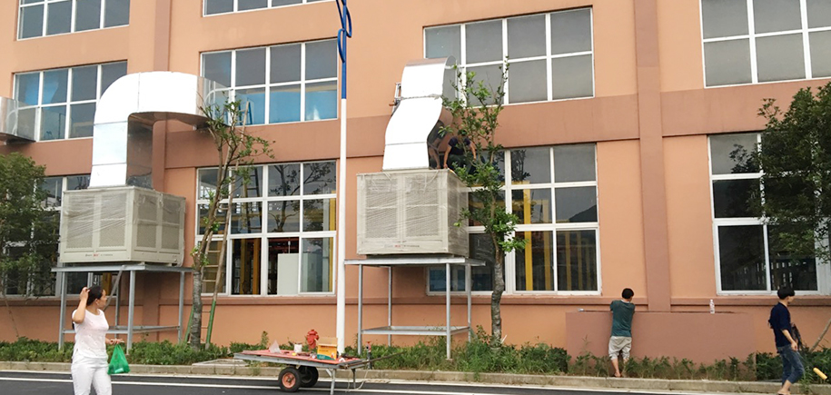 机械加工车间降温解决方案
